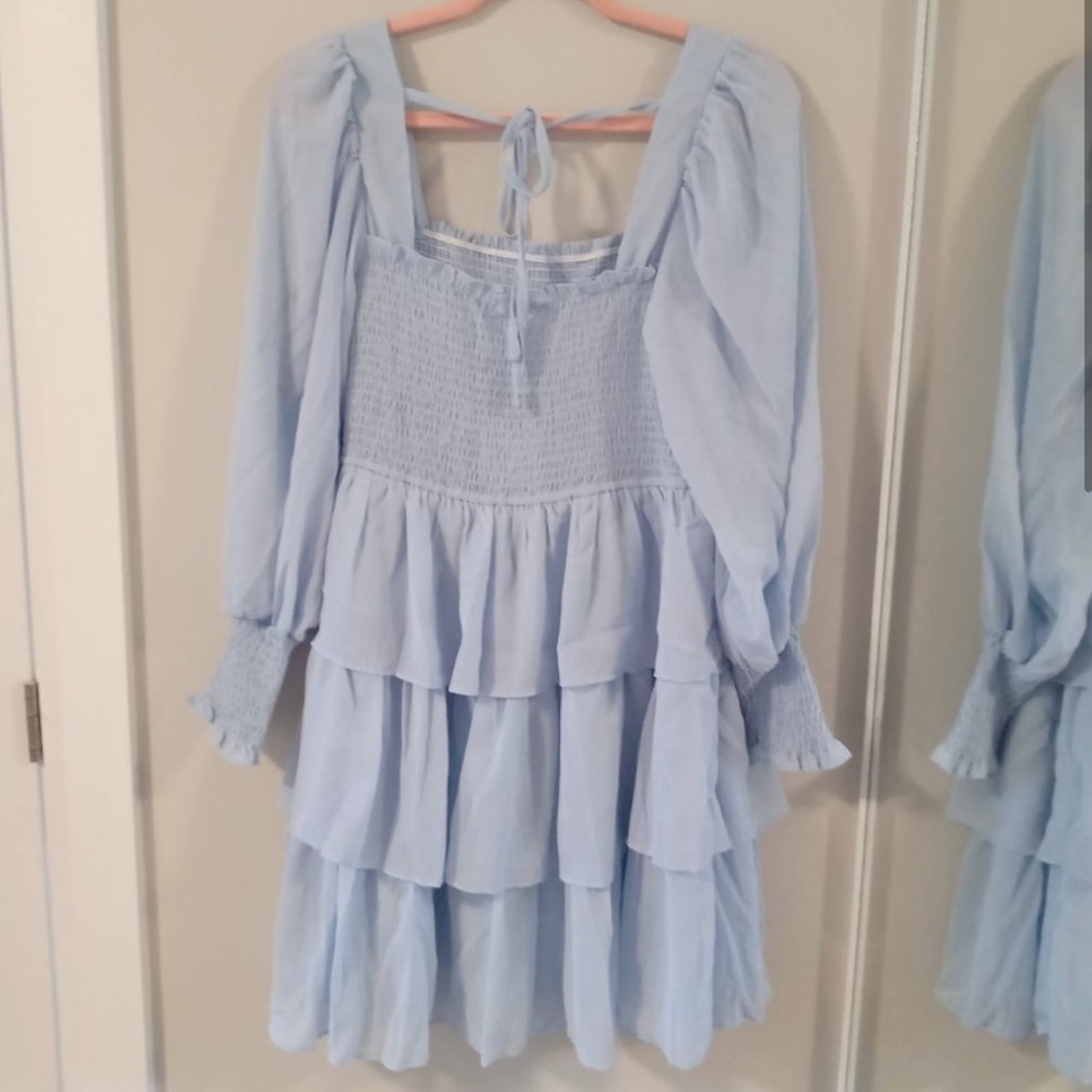 🆕 Tiered Puff Sleeve Dress